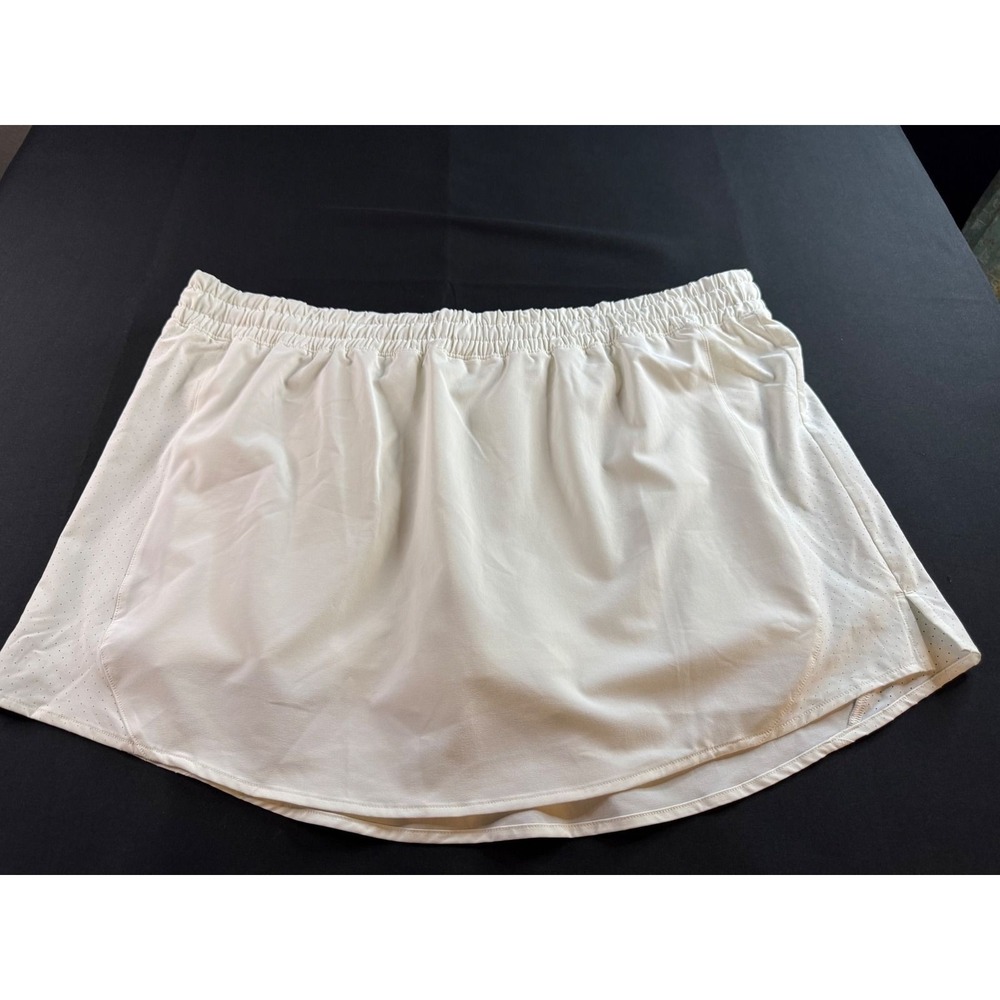 Calia Run‎ Collection Mid-Rise Infinity Skort White XL NWT